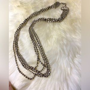 Multi chain necklace
